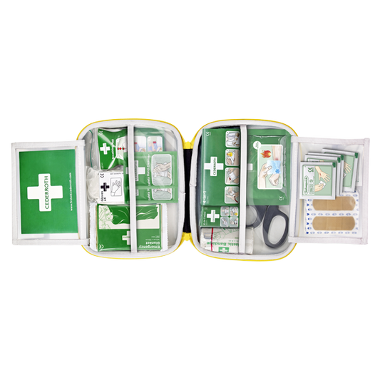 Cederroth First Aid Kit Medium – Kompakt förstahandsväska för arbetsplatsen