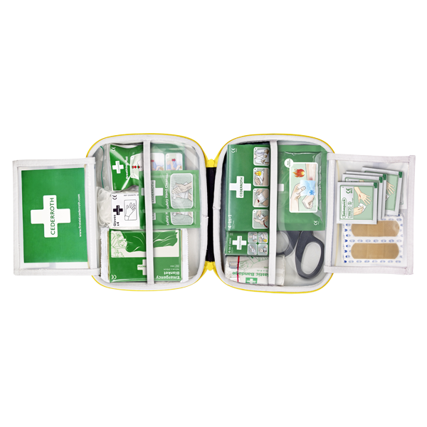 Cederroth First Aid Kit Medium – Kompakt förstahandsväska för arbetsplatsen